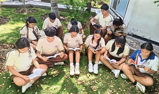 Students studying in Latin America