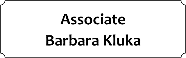 Associate Barbara Kluka