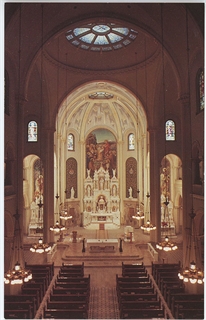 Last known photo of St Joseph Chapel before the installation of the sound system