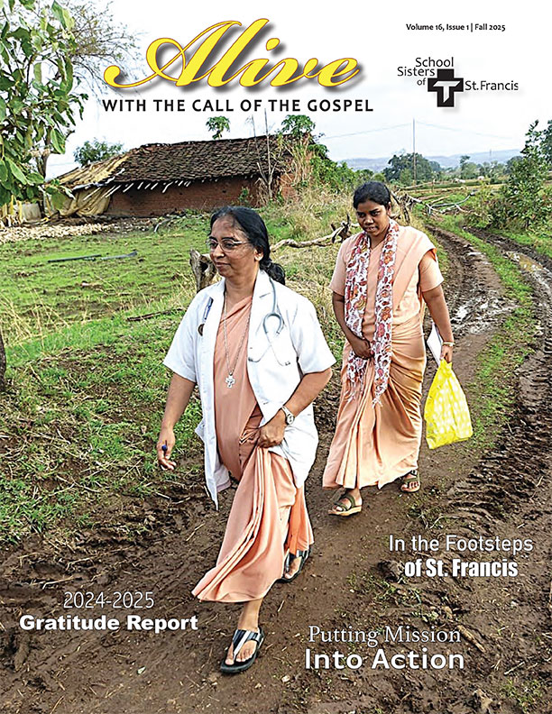 Alive magazine cover Fall 2025