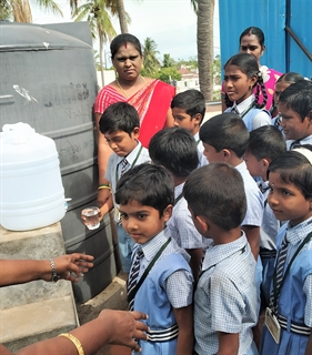 Indian Children and water