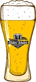 Beer Glass with logo