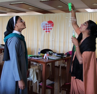 Sister Anitha Attupuram and Sister Helen Maliekkal