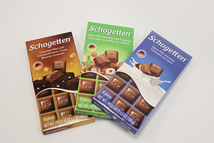 Schogetten chocolate bars