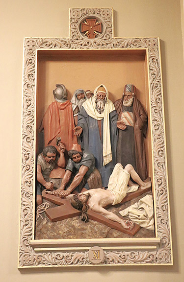Stations of the Cross in St. Joseph Chapel