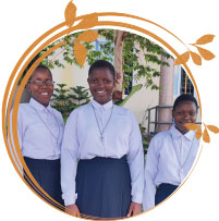 Women in formation in Tanzania