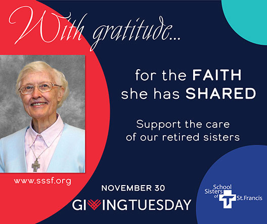 Support the care of our retired sisters Support the care of our retired sisters