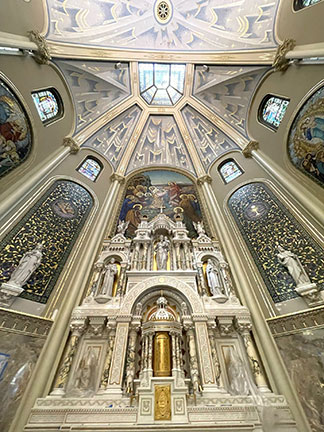 St. Joseph Chapel - High Altar and Ceiling