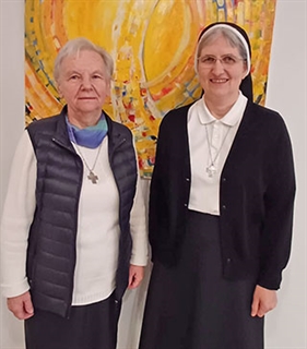 Sisters Anna Maria Weinmann and Erna Maria Zimmerer